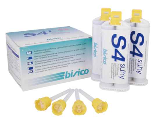 Бисико / Bisico S4 - супергидрофильный коррегирующий материал (6*50мл), Bisico / Германия