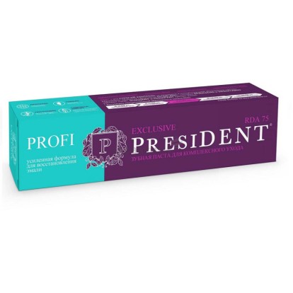 PRESIDENT PROFI Exclusive - зубная паста (100мл), PRESIDENT DENTAL / Германия