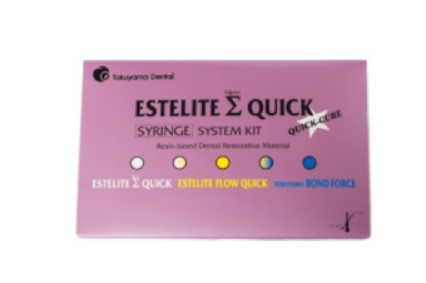 Эстелайт Сигма / Estelite Sigma Quick (набор) - светоотверждаемый композитный материал (9шпр*3.8г), Tokuyama / Япония