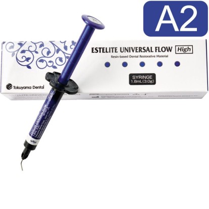 Эстелайт / Estelite Universal Flow High (A2) - жидкотекучий светоотверждаемый композит (3г), Tokuyama Dental / Япония