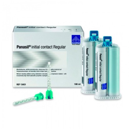 Панасил / Panasil Initial Contact Regular - А-силикон, коррегирующий слой (2*50мл), Kettenbach / Германия