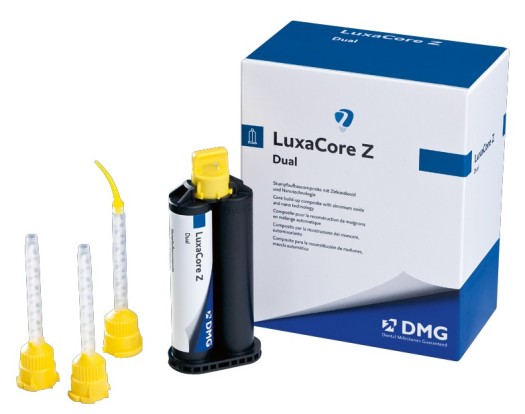 ЛюксаКор / LuxaCore Z Dual (A3) - (набор) двойного отверждения, для восстановления культи зуба с оксидом циркония (48г), DMG / Германия