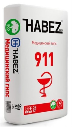 Гипс  911 Медицинский  , 25 кг (Хабез)