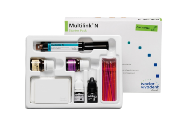 Мультилинк / Multilink N 632320AN - самотвердеющий фиксирующий композит, набор, Ivoclar Vivadent / Лихтенштейн