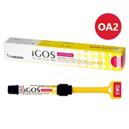 Айгос / iGOS Universal (OA2) - нанокерамический светоотверждаемый композитный материал (4г), Yamakin / Япония