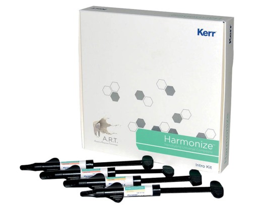 Гармонайз / Harmonize Intro Kit (набор) - универсальный наногибридный композит: эмаль А2, А3, дентин А3, А3,5 (4шпр*4г), Kerr / Италия